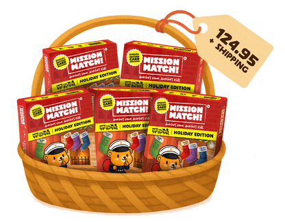 Mission Match – Holiday Bundle (5 Games per Bundle)