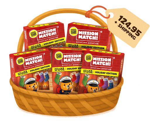 Mission Match – Holiday Bundle (5 Games per Bundle)